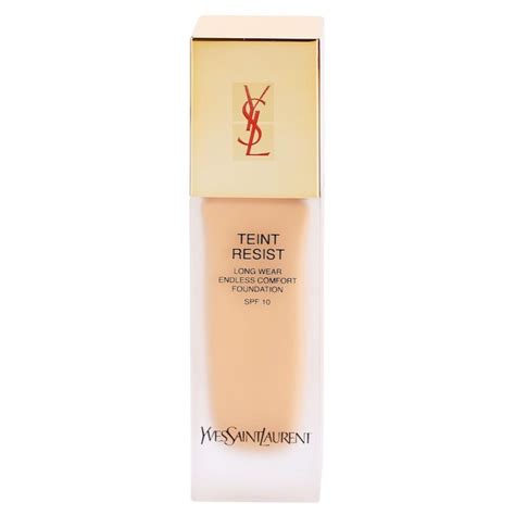 yves saint laurent teint resist longwear endless comfort foundation|Yves Saint Laurent TEINT RESIST Long Wear Endless Comfort .